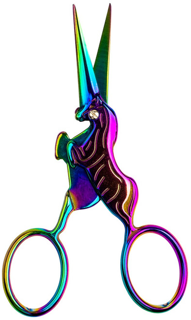 Singer Forged Unicorn Embroidery Scissors 4"-Spectrum - 00425 Singer Forged Unicorn Embroidery Scissors 4"-Spectrum - 00425