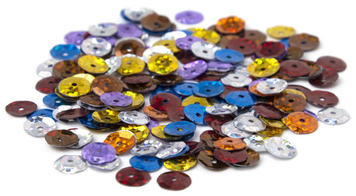 CousinDIY Cupped Sequins-Multi, 8mm 200/Pkg A50026NM-872