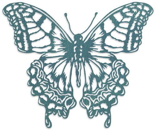 Sizzix Thinlits Die By Tim Holtz-Perspective Butterfly 665201 - 630454270584