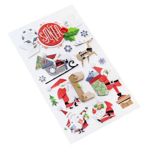 Jolee's Boutique Themed Embellishment-Santa - 50-10119