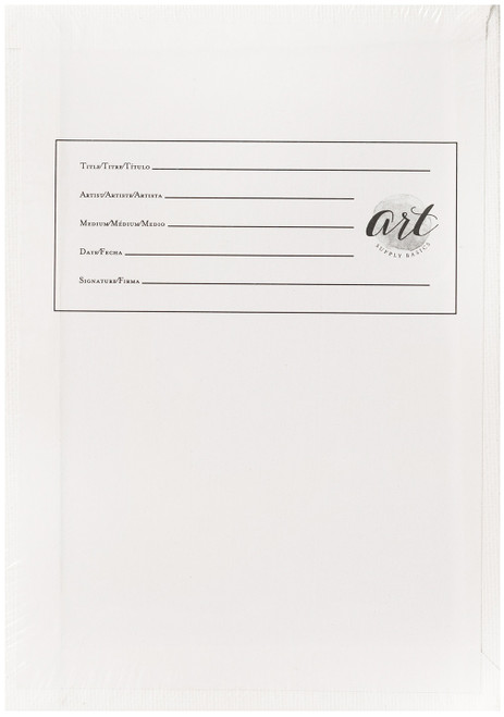 American Crafts Art Supply Basics Panel Back Canvas 5/Pkg-5"X7" - 34006084 American Crafts Art Supply Basics Panel Back Canvas 5/Pkg-5"X7" - 34006084