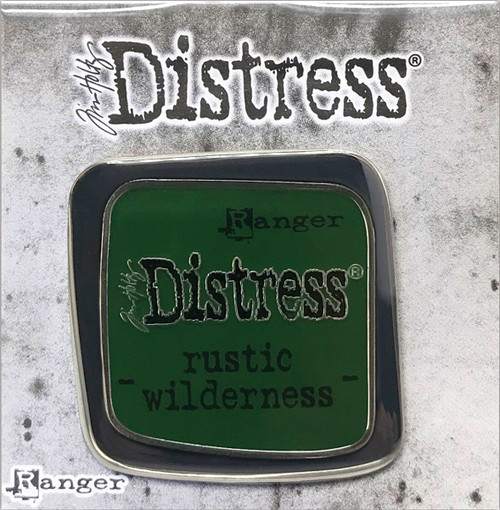 Tim Holtz Distress Enamel Collector Pin-Rustic Wilderness TDZ73161 - 789541073161