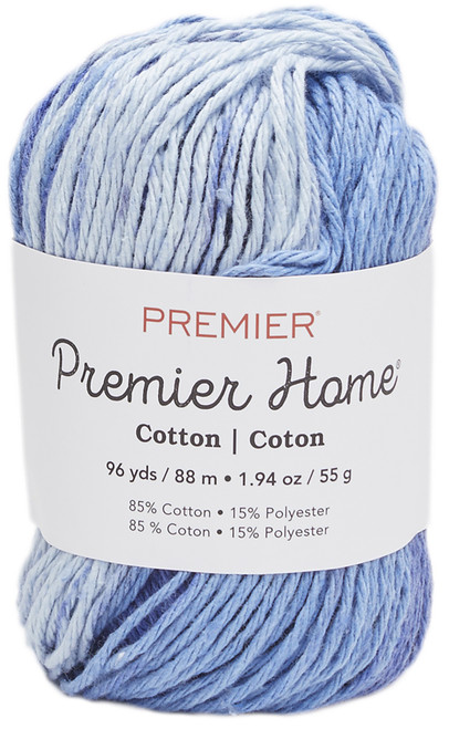 Premier Home Cotton Multi Yarn-Cornflower Stripe - 44-58 - 847652075365