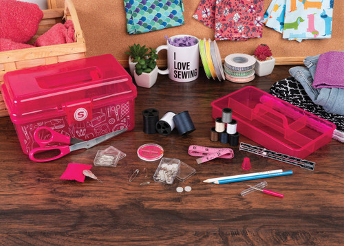 Singer Exclusive Sewer's Companion 174/Pkg-Pink 40207