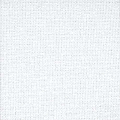 Charles Craft Iridescent Aida 14 Count 15"X18" Box-White GD1443BX-BLANC - 33579950228123357995003224