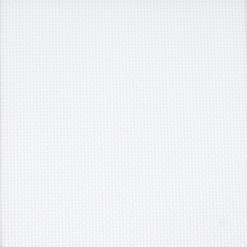 Charles Craft Iridescent Aida 14 Count 15"X18" Box-White - GD1443BX-BLANC - 33579950228123357995003224