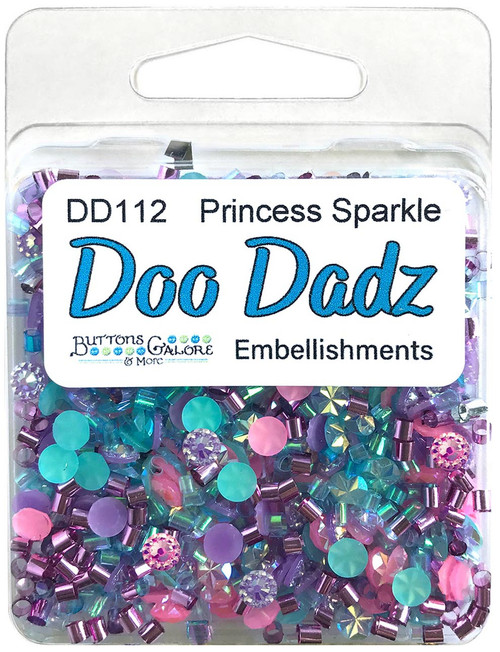 Buttons Galore Doodadz Embellishments-Princess Sparkle DOODADZ-DD112 - 840934087353