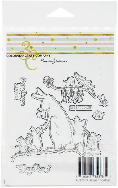 Colorado Craft Company Metal Die Set-Better Together-By Anita Jeram C3AJ378D