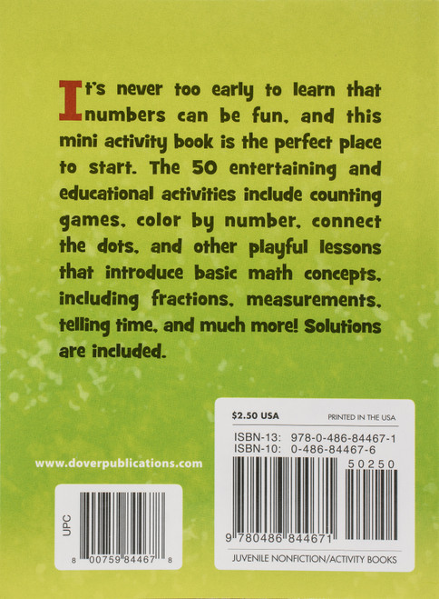Fun With Numbers Activity Book-Softcover - B6844671