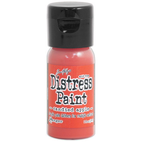 3 Pack - Tim Holtz Distress Paint Flip Top 1oz-Candied Apple - TDF-51046 - 789541051046