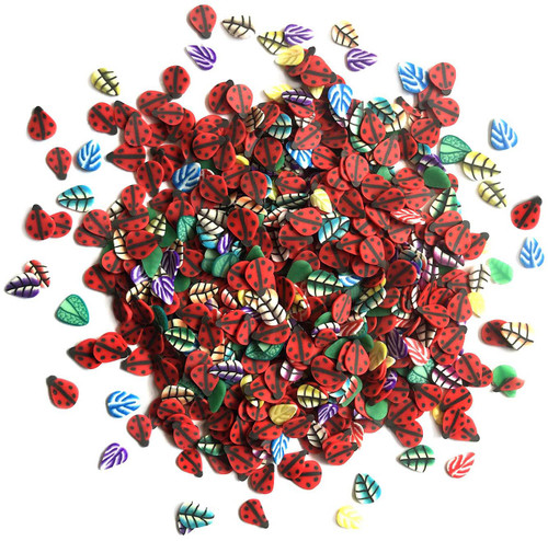 6 Pack Buttons Galore Sprinkletz Embellishments 12g-Ladybugs BNK-124