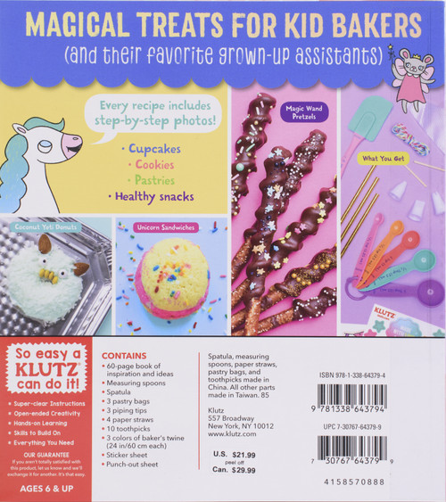 Klutz Kids Magical Baking Book Kit- - K864379 Klutz Kids Magical Baking Book Kit- - K864379
