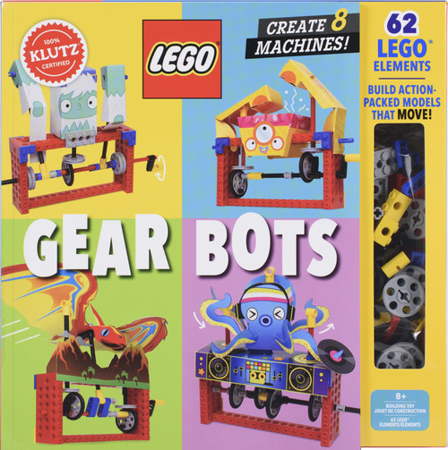 Klutz LEGO(R) Gear Bots Book Kit- - K860345 - 97813386034539781338603453