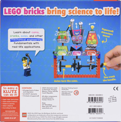 Klutz LEGO(R) Gear Bots Book KitK860345