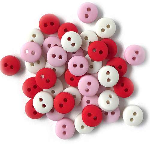 Buttons Galore Tiny Buttons-Sweetheart - GBTB-1357 - 840934000772