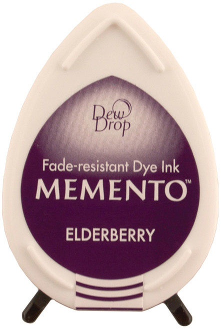 6 Pack Memento Dew Drop Dye Ink Pad-Elderberry MD-507 - 712353245075