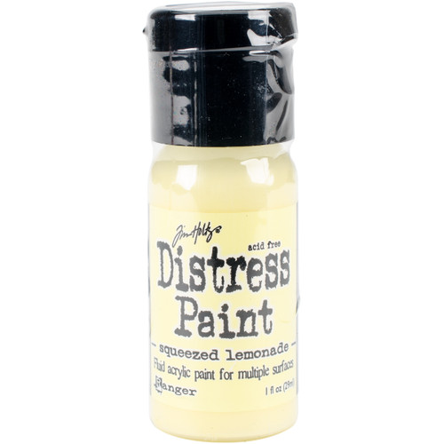 3 Pack Tim Holtz Distress Paint Flip Top 1oz-Squeezed Lemonade TDF-53293 - 789541053293