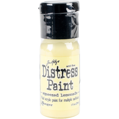 3 Pack - Tim Holtz Distress Paint Flip Top 1oz-Squeezed Lemonade - TDF-53293 - 789541053293 3 Pack - Tim Holtz Distress Paint Flip Top 1oz-Squeezed Lemonade - TDF-53293 - 789541053293