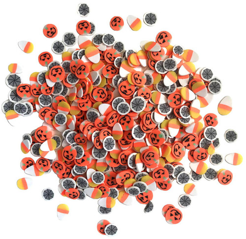 6 Pack Buttons Galore Sprinkletz Embellishments 12g-October 31st BNK-116