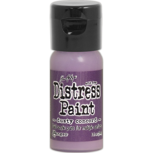 3 Pack - Tim Holtz Distress Paint Flip Top 1oz-Dusty Concord - TDF-53019 - 789541053019 3 Pack - Tim Holtz Distress Paint Flip Top 1oz-Dusty Concord - TDF-53019 - 789541053019