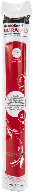HeatnBond Ultrahold Iron-On Adhesive for Dark Fabric-17"X3yd - 3512 - 000943035121 HeatnBond Ultrahold Iron-On Adhesive for Dark Fabric-17"X3yd - 3512 - 000943035121
