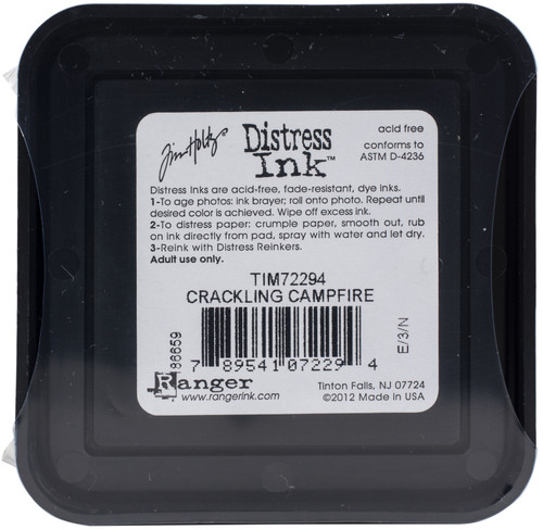3 Pack Tim Holtz Distress Ink Pad-Crackling Campfire DIS-72294