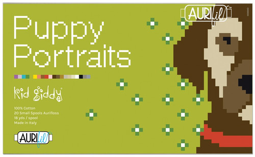 Aurifil Designer Thread Collection-Puppy Portraits By Kerry Pratt Goulder KPG30PL2 - 80572520126428057252012642