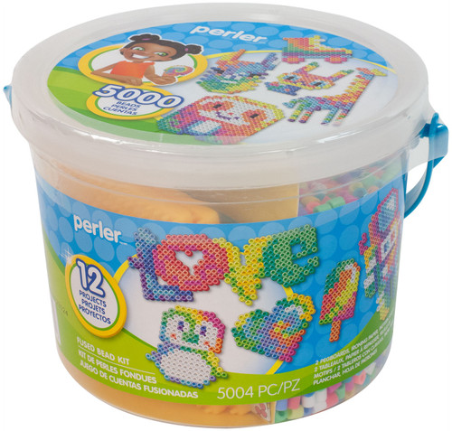 Perler Fused Bead Bucket Kit-Tie Dye - 42965 - 048533429653