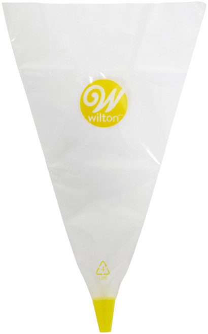 2 Pack Wilton All-In-One Disposable Decorating Bag With Round Tip-#2A W40005