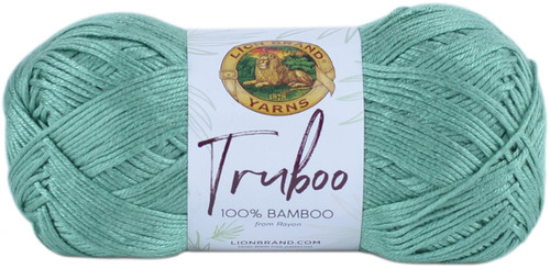 3 Pack - Lion Brand Truboo Yarn-Seafoam - 837-108 - 023032033396