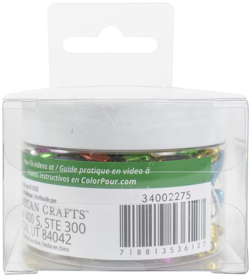 American Crafts Color Pour Mix-Ins 2.4oz-Holiday Mini Lights 34002275