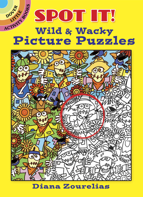 6 Pack - Wild & Wacky Picture Puzzles-Softcover - B6842233 - 97804868422339780486842233