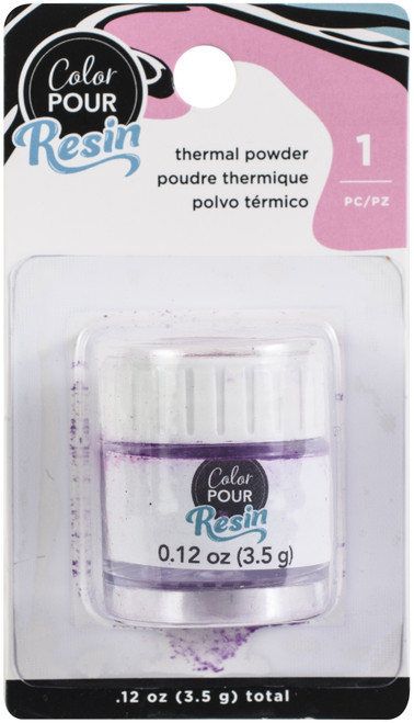 American Crafts Color Pour Thermal Powder 12oz-Purple To Pink 34002242 - 718813535786