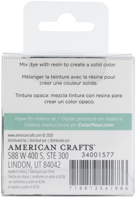 American Crafts Color Pour Resin .3oz 3/Pkg-Iridescent - 34001577