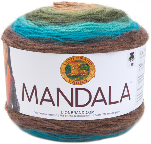 3 Pack Lion Brand Mandala Yarn-Dragon 525-230 - 023032023151