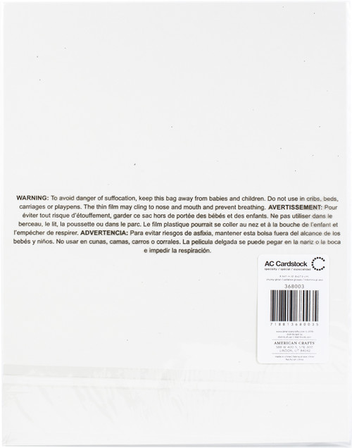 10 Pack - American Crafts Chunky Glitter Specialty Paper 8.5"X11"-Stars - AC368003