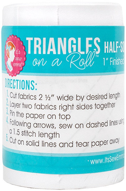 It's Sew Emma Half-Square Triangles On A Roll-1" Finished Size PC100 - 814099000564