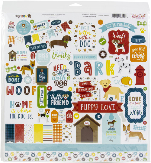 Echo Park Collection Kit 12"X12"-My Dog MD226016