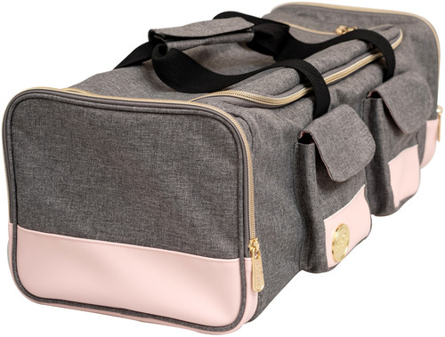 We R Crafter's Machine Tote-Pink & Grey WR661349