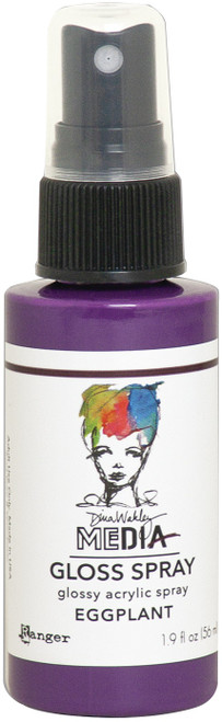 3 Pack - Dina Wakley Media Gloss Sprays 2oz-Eggplant - MDO-68471 - 789541068471 3 Pack - Dina Wakley Media Gloss Sprays 2oz-Eggplant - MDO-68471 - 789541068471