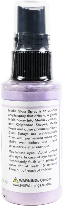 3 Pack - Dina Wakley Media Gloss Sprays 2oz-Heather - MDO-73727 - 789541073727