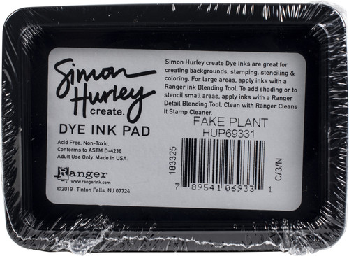 3 Pack - Simon Hurley create. Dye Ink Pad-Fake Plant - HUP-69331 - 789541069331