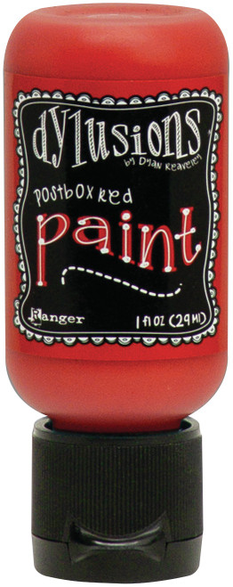 3 Pack - Dylusions Acrylic Paint 1oz-Postbox Red - DYQ-70610 - 789541070610
