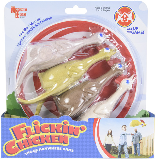 2 Pack Flicken' Chicken Game-UG1057 - 794764010572