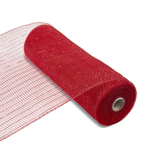 3 Pack - FloraCraft Decorative Mesh 10"X10yd-Red - RS496