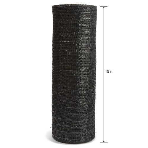 3 Pack - FloraCraft Decorative Mesh 10"X10yd-Black - RSTX303 3 Pack - FloraCraft Decorative Mesh 10"X10yd-Black - RSTX303