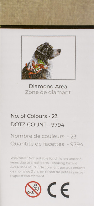 Diamond Dotz Diamond Art Kit 19"X16"-Christmas Collie DD10036
