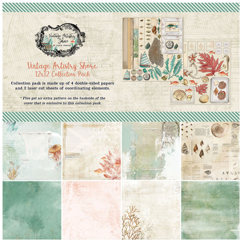 49 And Market Collection Pack 12"X12"-Vintage Artistry Shore -VAS32921 - 752505132921