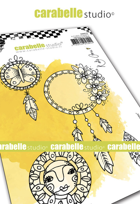 Carabelle Studio Cling Stamp A6 By Kate Crane-Boho Dreams SA60516 - 3760264058021