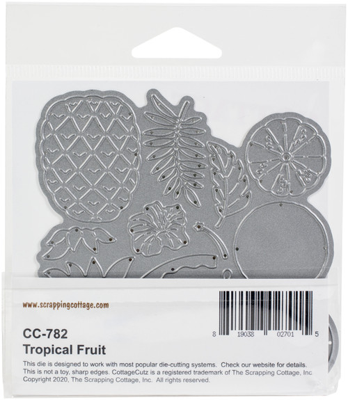 CottageCutz Dies-Tropical Fruit 3.4"X2.9" CC782